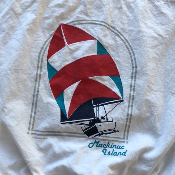 Vintage Mackinac Island Breezy Cotton Sweatshirt - Picture 2 of 6